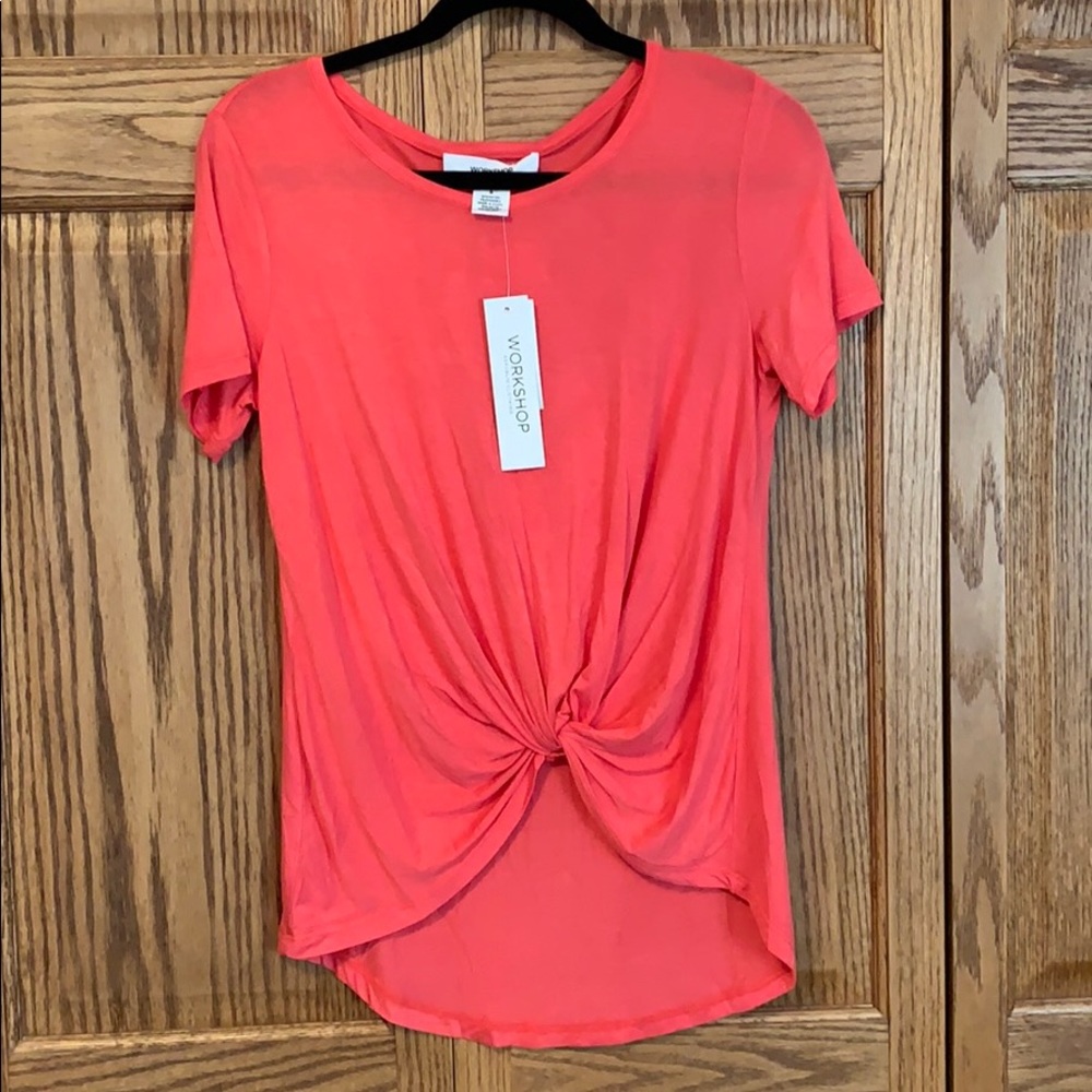 Workshop Republic coral twist front top